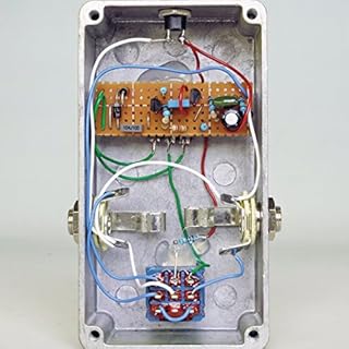 バンドメイド　エフェクター　ファズ Otodel Tiny Lead Fuzz Pedal TLF1 超小型の キーホルダー型