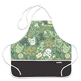 Bumkins Waterproof Toddler Apron - Green Urban Chaos