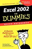 Excel 2002 For Dummies: Quick Reference