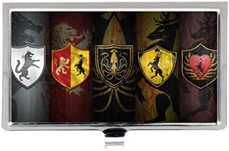 Game of Thrones Custom New Fashion Business Name Card Holder Stainless Steel Case - From Yesir Man GIFT