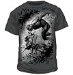 Conan the Barbarian Nosferatu Mighty Sword Gray Tee T-Shirt