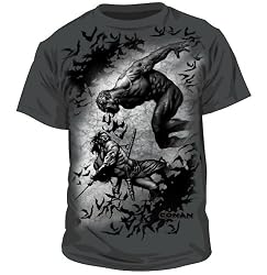 Conan the Barbarian Nosferatu Mighty Sword Gray Tee T-Shirt