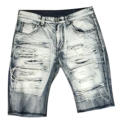 Smoke Rise Men's Heavy Rip & Repair Twill Shorts