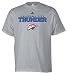 Oklahoma City Thunder Grey Adidas True T-Shirt