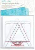 Crafter's Companion Quilt in a Day, Triangle in a Square Ruler, Set of 2