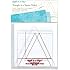 Crafter's Companion Quilt in a Day, Triangle in a Square Ruler, Set of 2