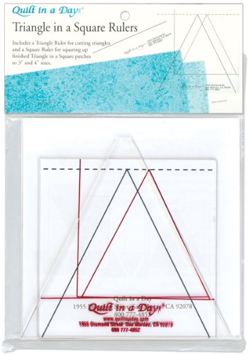 Crafter s companion quilt in a day, triangle in a square ruler, s…