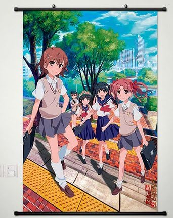 Wall Scroll Poster Fabric Painting For Anime Toaru Kagaku no Railgun Key Roles 174 S