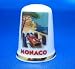 Birchcroft Porcelain China Collectable Thimble - Travel Poster Series Monaco - Free Gift Box