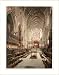 FRAMED - Minster choir east York England, c. 1890s
