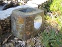 Solar Slate Rock Lights - Set of 2