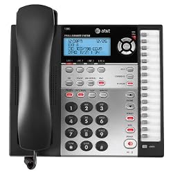 AT&T 1080 4-Line Speakerphone with Answering System and Caller ID
