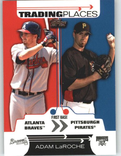 2007 Topps Trading Places #TP22 Adam LaRoche - Pittsburgh Pirates (Baseball Cards)
