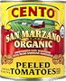 San Marzano Cento Organic Italian Peeled Tomatoes, Case of 4 /28 oz