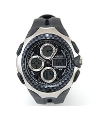 Military Watches For Men Cool Black Rubber Men Women Sports Analog Digital Calendar Alarm Watch