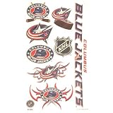 Columbus Blue Jackets Temporary Tattoos