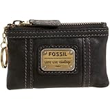 Fossil Emory Zip Coin SL2933 Wallet,Black,One Size