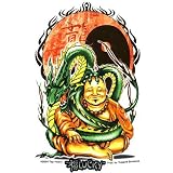 Tribal Dragon Lucky Buddha Sticker
