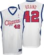 Elton Brand White Reebok NBA Replica Los Angeles Clippers Jersey