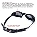 Girlang Swimming Goggles with FREE Protective Case, Nose Clip, Ear Plugs,clear swimming goggles Prescription No Leaking Anti Fog UV,for Adult Men Women Youth Kids Child (Black)