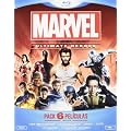 Pack Marvel  (6 Titulos) Hug Jackman [Blu-ray]