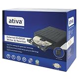Ativa External USB 2.0 DVDRW Drive With LightScribe Technology