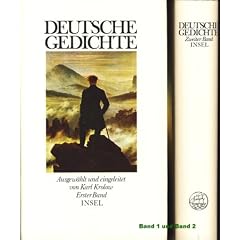 Deutsche Gedichte: 2 B�nde