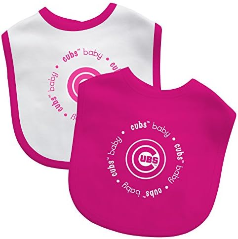 Baby Fanatic Bib, Chicago Cubs, 2 Count