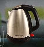 OVENTE KS92 -Cord-Free Brushed Stainless Steel Electric Kettle 1.7L