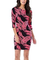 Colorblocking Polyester/Spandex Club Dress/Mini Dress  with a Brush/Sweep Train 