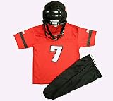 Texas Tech Red Raiders NCAA Youth Four Piece Football Uniform Set (Medium) from Franklin