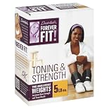 Forever Fit by Denise Austin,Two Ankle/Wrist Weights, 5 lb 1 each