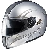 HJC Raptor Multi Men's IS-MAX BT Bluetooth Street Bike Racing Motorcycle Helmet - MC-10 / Large
