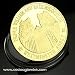 Royal Wedding Prince William and Kate Middleton Gold-plated Commemorative Coin