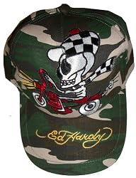Men's Ed Hardy Hat Speedy Camouflage