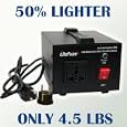 LiteFuze convertingbox 500 Watt Light Weight Premium Voltage Converter Transformer - Step Up/Down - Lifetime Warranty - Full Grounded Cord (Free Euro Plug) 110/120 - 220/240 Volts - No Noise