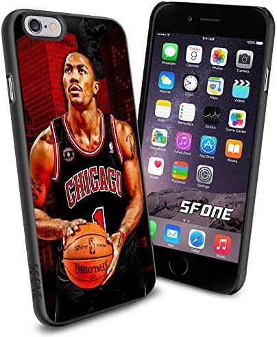 Chicago Bulls (Derrick_Rose) NBA Silicone Skin Case Rubber Iphone6 Case Cover