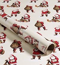 4m Father Christmas Wrapping Paper