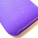 Apple iPhone 3G & 3GS Swirly Line Skin Case Soft Cover Silicone Purple