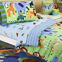 Olive Wild Animals 4- pc. Toddler Bed Set