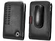 Premium Executive Bergamo European Leather Pouch Case (with Spring Belt Clip) for Samsung Instinct M800 / Apple iPhone, iPhone 3G - RETAIL PACKAGING