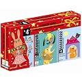 Djeco - Coffret Cadeau 3 jeux de cartes Batameuh, Oudordodo, Happy Family