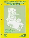 '86 Electronic Lock-Up Torque Converter Truck/Van And 1986 Transmission Changes (AUTO)