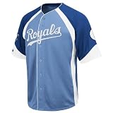 MLB Kansas City Royals Cooperstown Wheelhouse Jersey (Small)