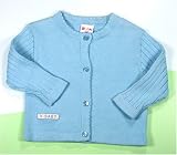 Infant Baby Sweater - Blue Button Front