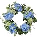 Soft Blue Hydrangea Spring Wreath # WR4690