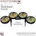 Alecias Swirl 02 Yellow Skin by WraptorSkinz fits Rock Band Drum Set for Nintendo Wii, XBOX 360, PS2 & PS3 (DRUMS NOT INCLUDED)