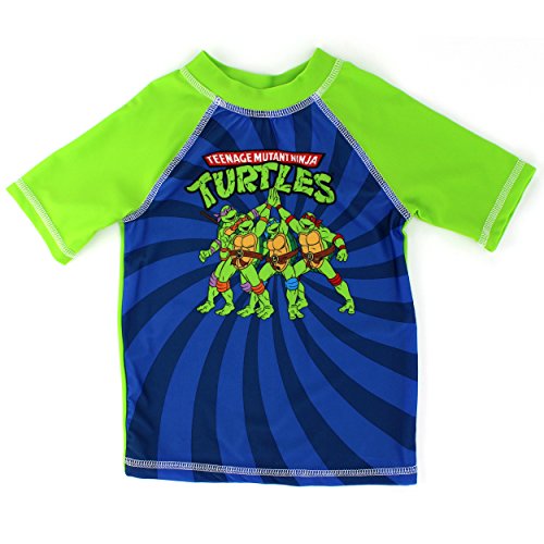 TMNT Teenage Mutant Ninja Turtles Boys Rashguard Swimwear (Toddler/Little Kid)