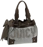 Juicy Couture Studs Velour Daydreamer Purse Heather Cozy