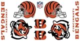NFL Cincinnati Bengals Skinit Car Decals (Medium, 49- x 25-Inch)